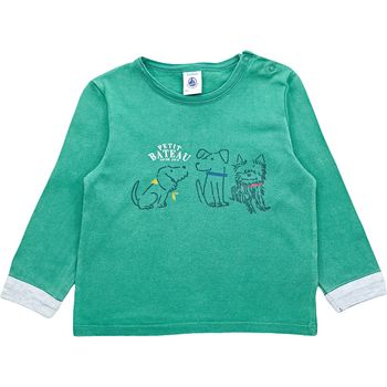 T-Shirt à manches longues 24 mois en coton Petit Bateau