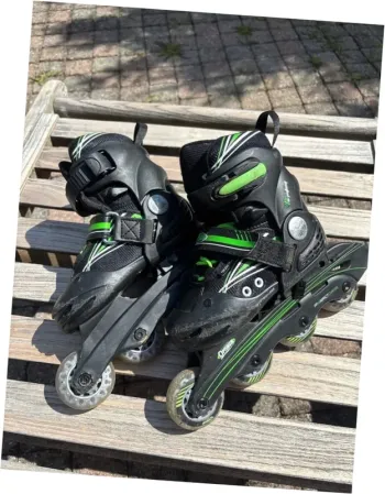 Patins à Roulettes Optimum - Taille Réglable 28-31 - Idéaux pour Débuter ! 🚀
