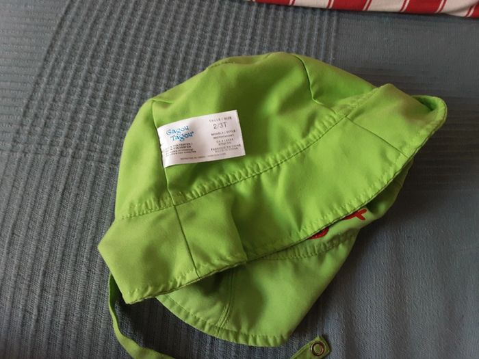 Casquette bonnet soleil T. 2-3 ans - photo numéro 2