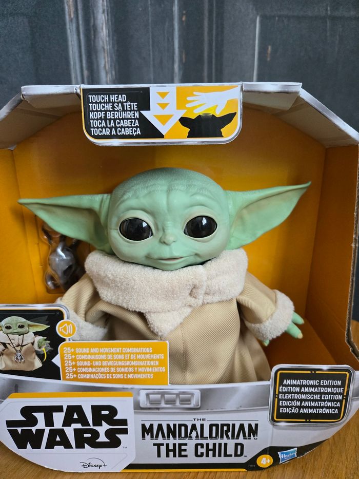 Figurine animatronique baby yoda neuf - photo numéro 2