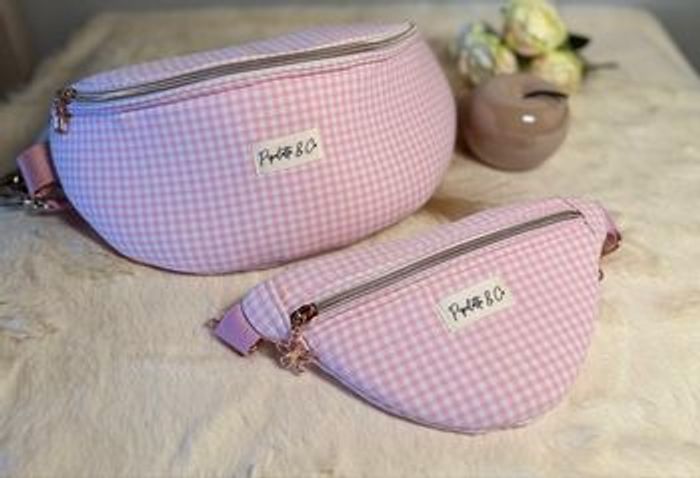 Sac banane Vichy enfant - photo numéro 2