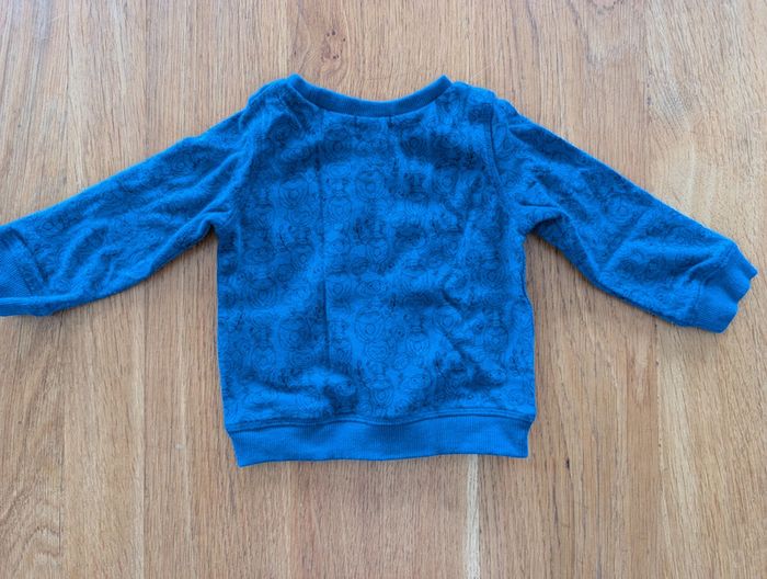 Pull bleu garçon comme neuf 18mois - photo numéro 3