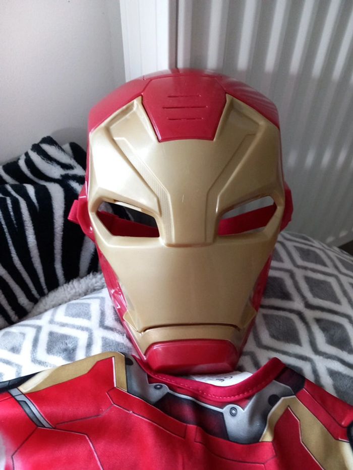 Déguisement iron man 8 10 ans - photo numéro 3