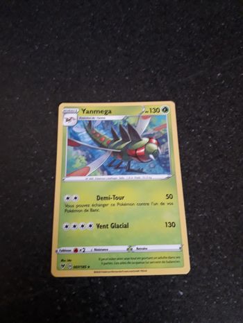 Yanmega carte Pokémon neuve