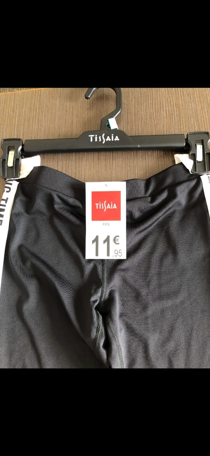 Pantalon caleçon legging fille tissaia XXS 12 ans - photo numéro 2