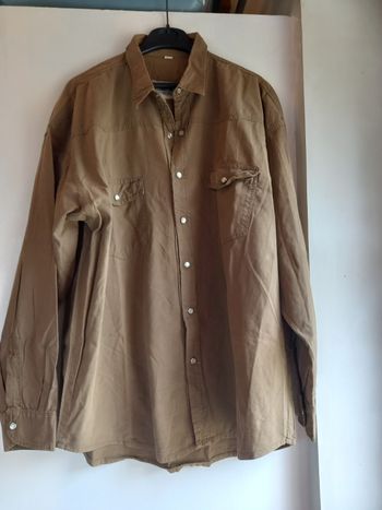 Chemise marron