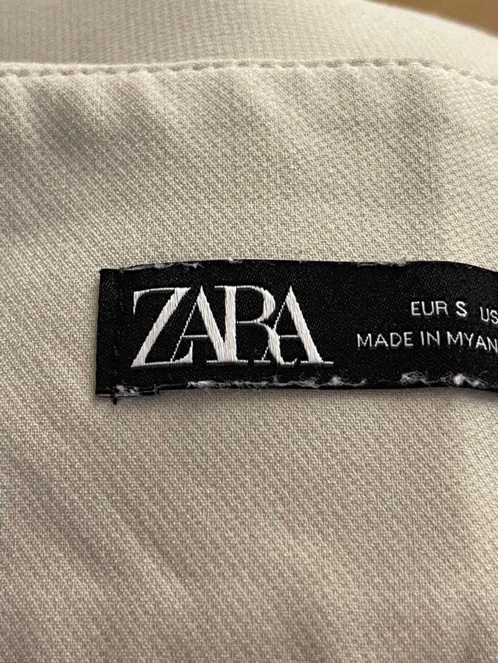 Pantalon tailleur beige - photo numéro 5