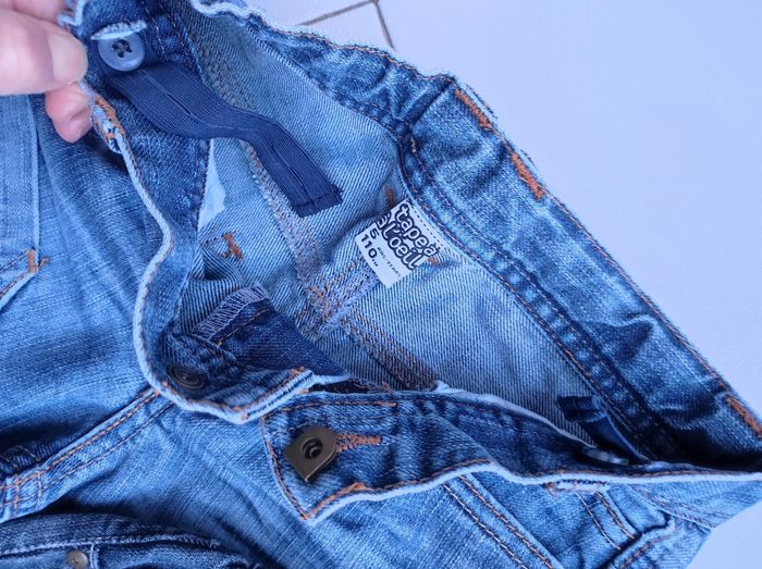 Lot 2 short jeans, garçon - photo numéro 3