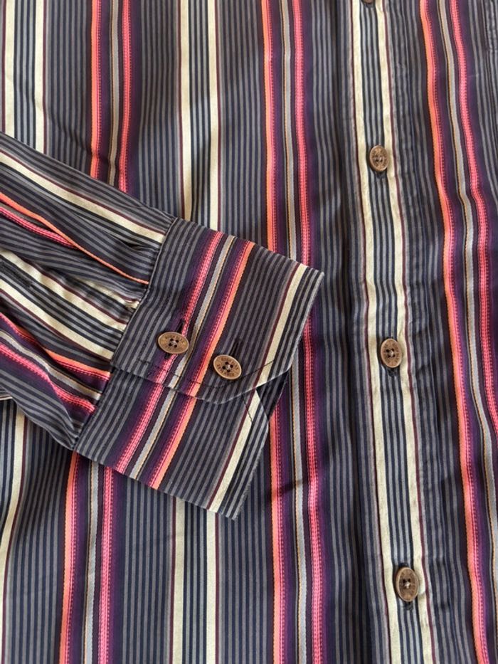 Chemise à rayures Eden Park - Taille L - photo numéro 6