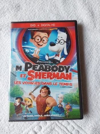 M.Peabody et Sherman- dvd neuf