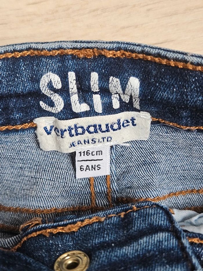 Jean 6 ans Slim Vertbaudet - photo numéro 3