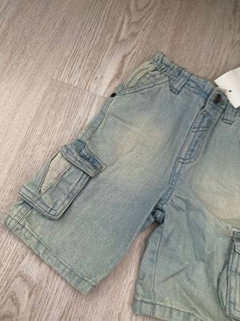 Short bermuda, cargo, taille 23 mois, 2 ans marque orchestra neuf