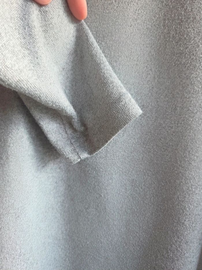 Blouse gris chiné only - taille xs - photo numéro 3