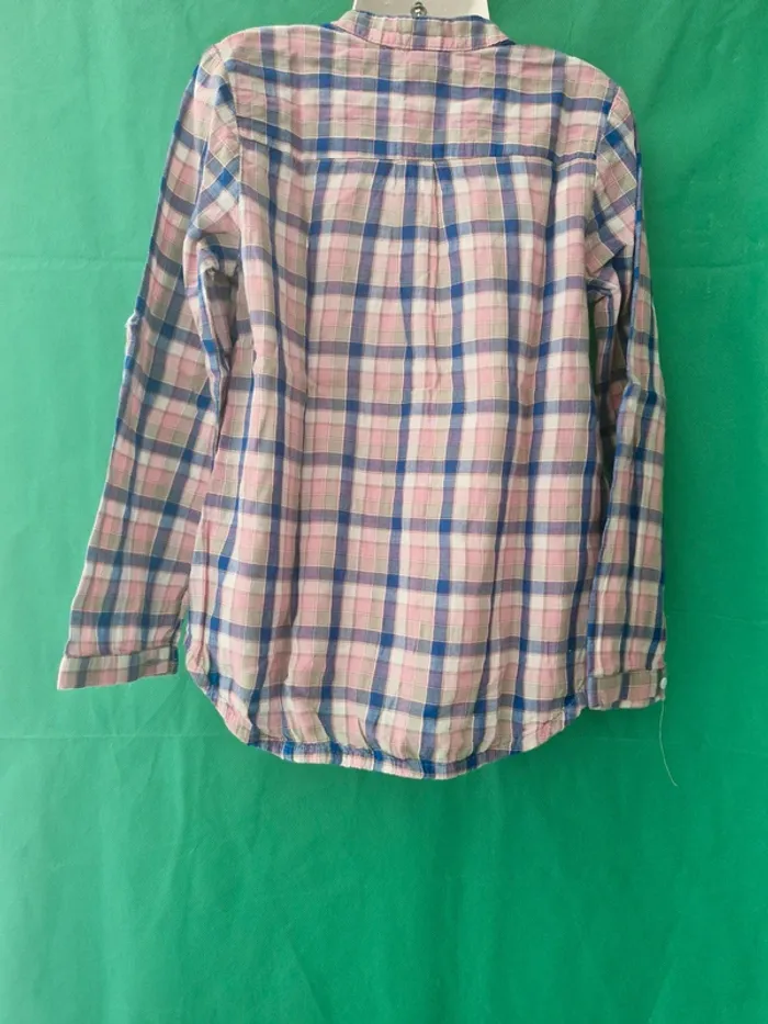 Chemise à carreaux manches longues 7-8 ans 128 cm Zara Kids - photo numéro 3