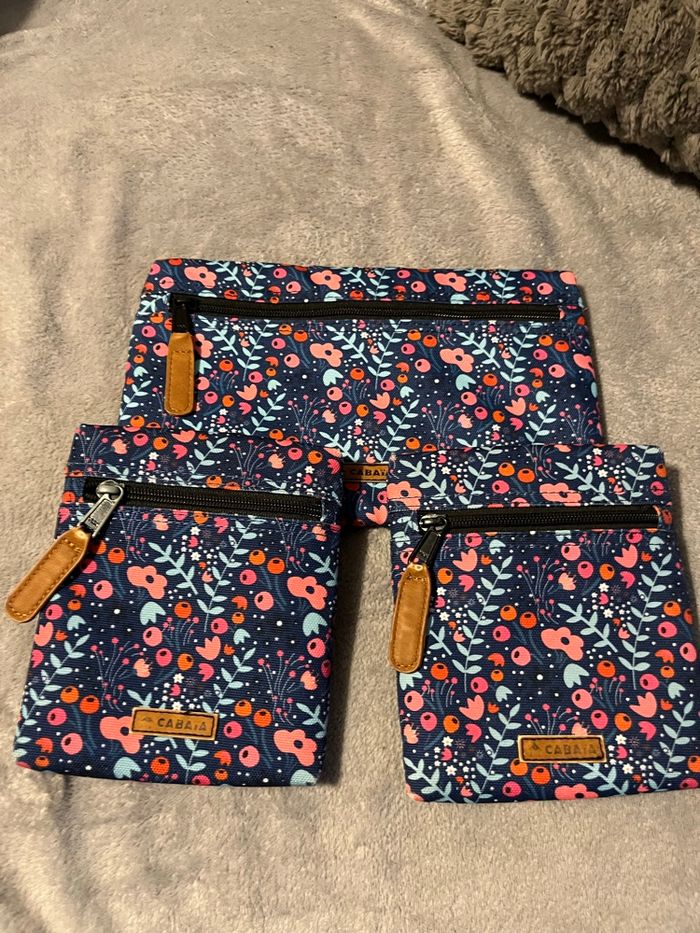 Lot de pochettes Cabaia Montserrat