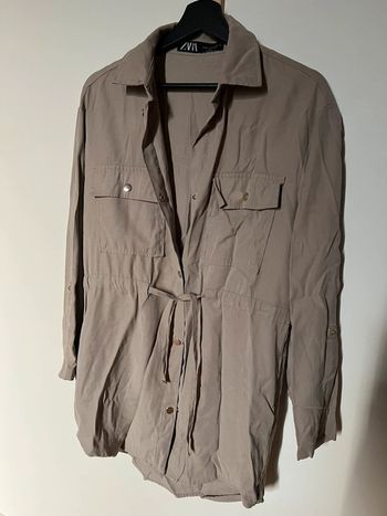 Chemise longue / veste légère Zara - Taille XS
