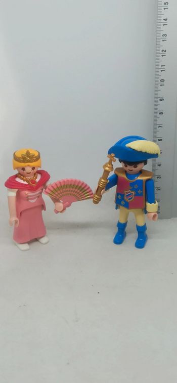 Couple homme femme prince princesse playmobil