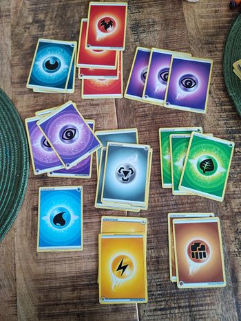 Lot de 25 cartes énergie