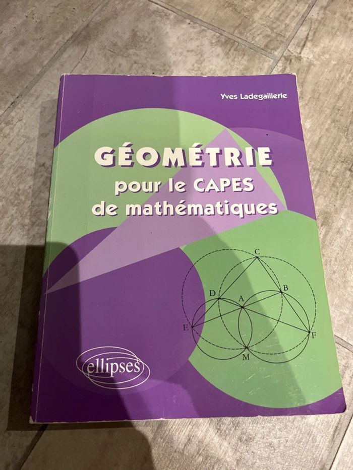 Géométrie pour le capes agreg maths