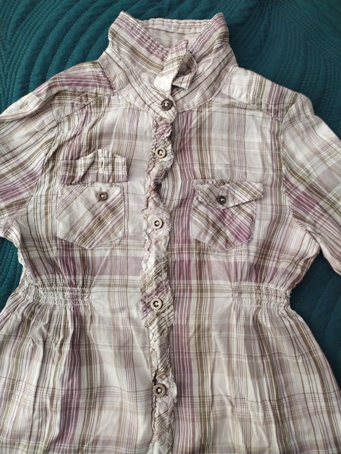 Chemise gris Bordeaux Creeks 8 ans - photo numéro 3