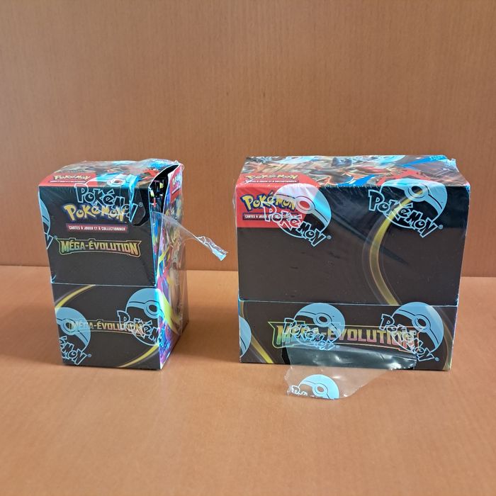 Lot pokémon Méga Evolution display + demi display ME01 avec défaut de scellage