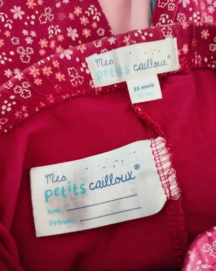 (c) legging fleurs Mes petits cailloux 23mois - photo numéro 3