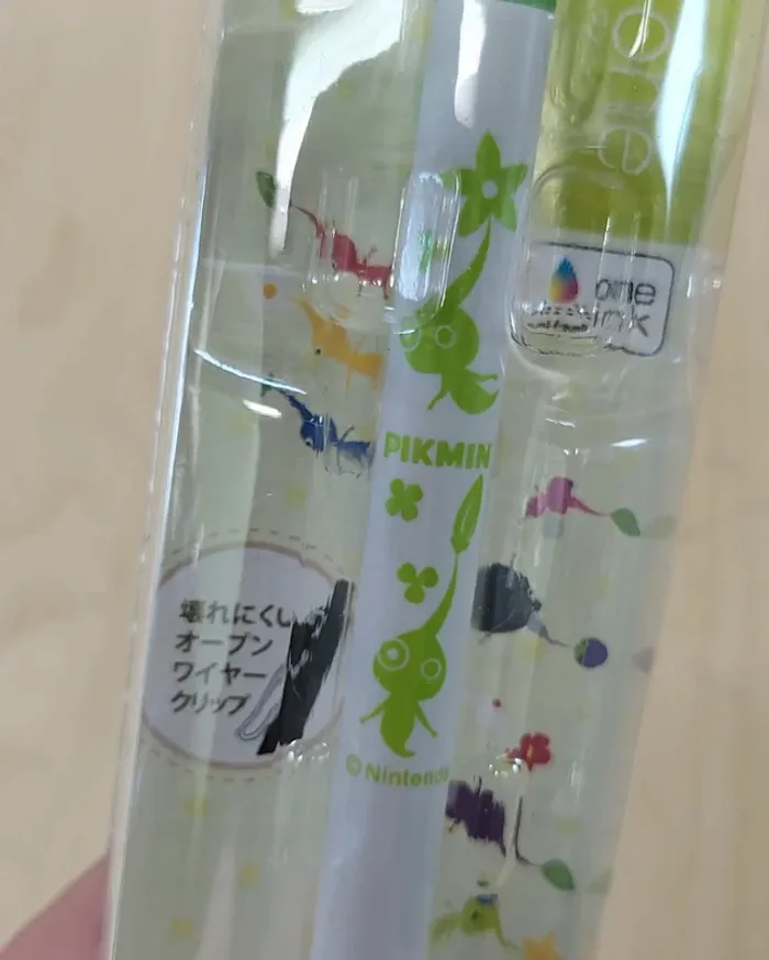 Stylo Pikmin Uni-ball 0.38mm vert - photo numéro 2