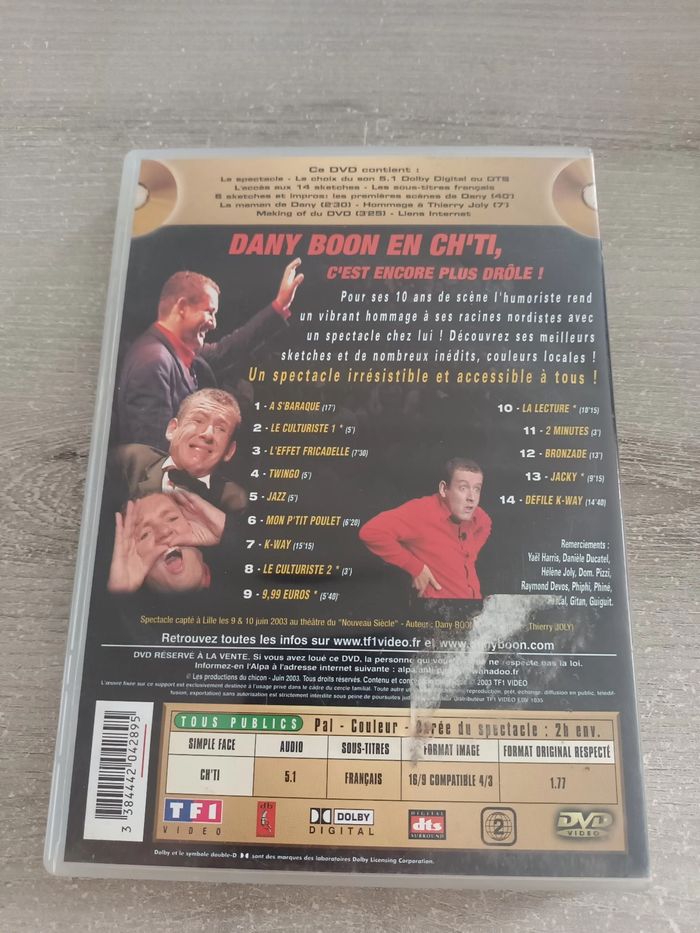 Dvd Dany boon - photo numéro 2