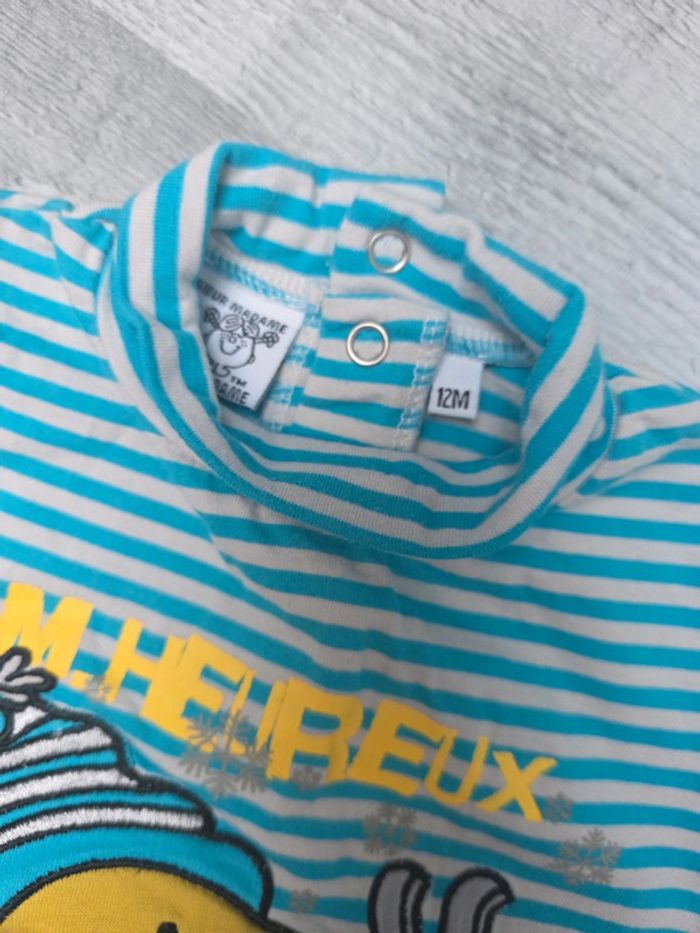 Tee shirt manche longue avec col - photo numéro 4