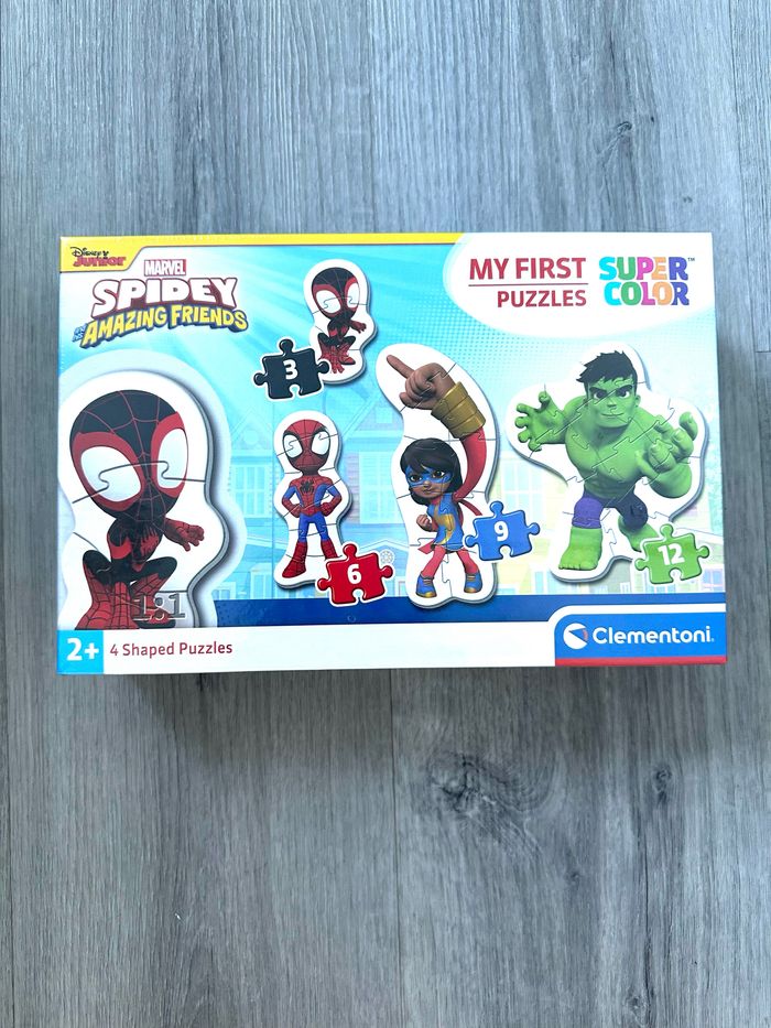 Mon premier puzzle Spidey Clémentoni