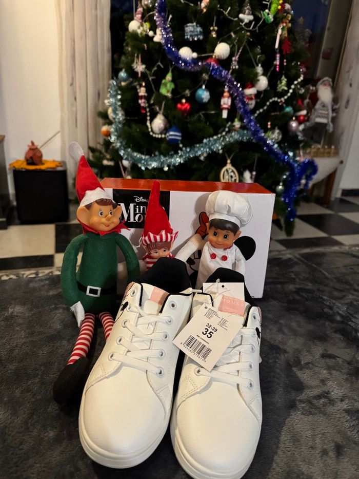 Basket Minnie mouse taille 35 - photo numéro 3