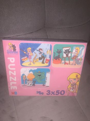 Puzzles MB vintage Sabrina l’apprentie sorcière