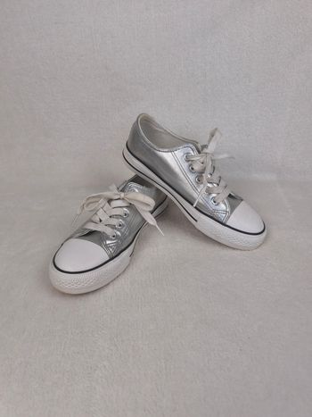 Sneakers argentées Pepperts fille pointure 34