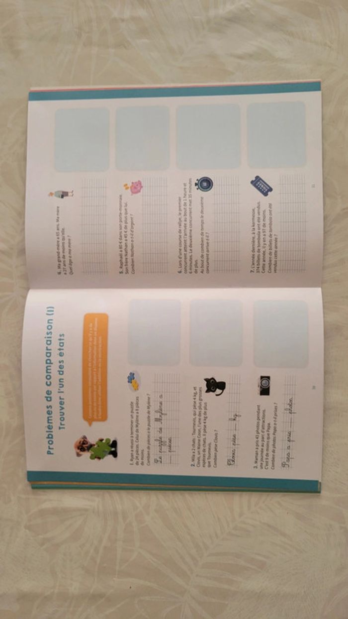 Cahier Neuf " pas de problème avec les problèmes" 6-8 ans CE1 CE2 - photo numéro 5