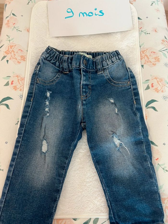 Jean benetton 9 mois