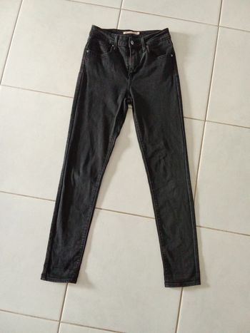 Levi's noir 721 high rise skinny 26-30