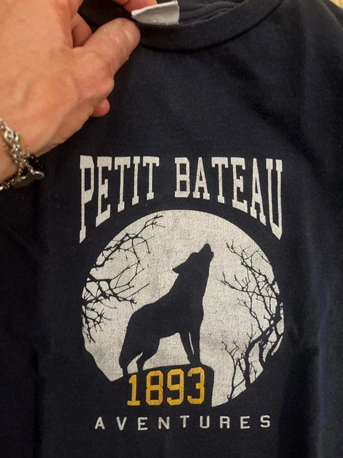 Ensemble, jean et T-shirt petit bateau, 4 ans - photo numéro 5