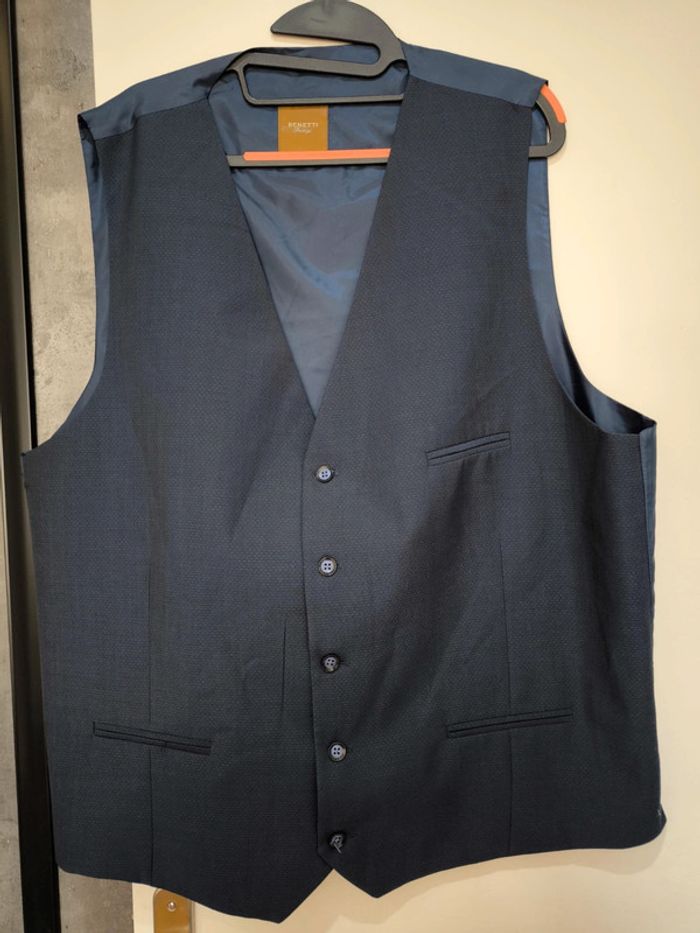 Gilet costume taille 50 neuf benetti prestige