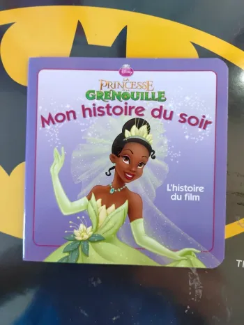 Livre princesse grenouille