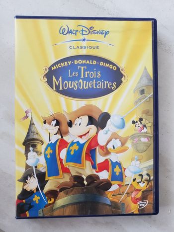 DVD Les trois mousquetaires Walt Disney classique