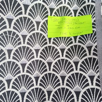 Tissu jacquard 100x140 cm 