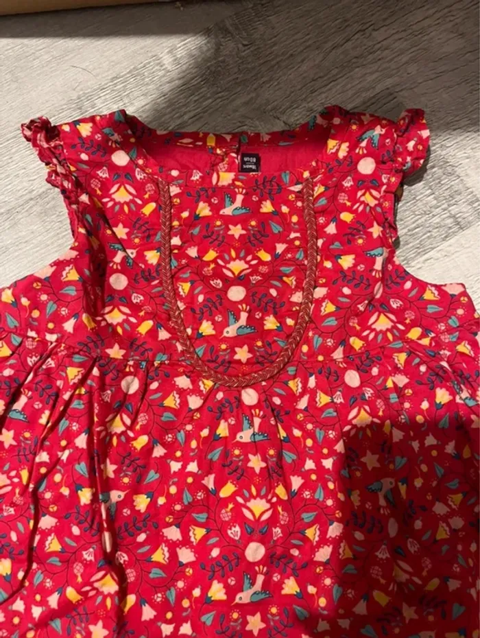 Robe rouge + bloomer taille 18 mois Sergent Major - photo numéro 2