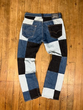 Jean Levi’s 501 x Gosha Rubchinshiy patchwork W34 FR44 L32 100% coton