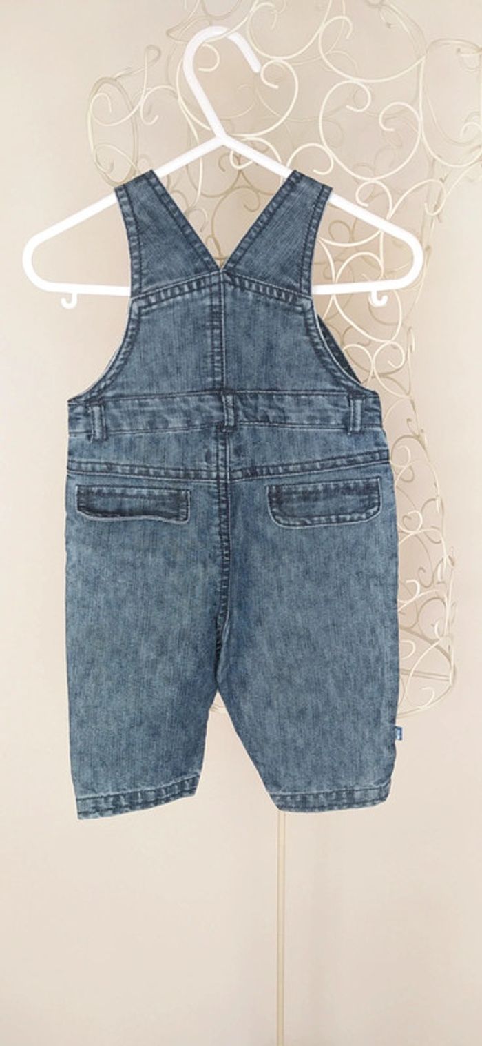 Salopette en jeans 3 mois - photo numéro 3