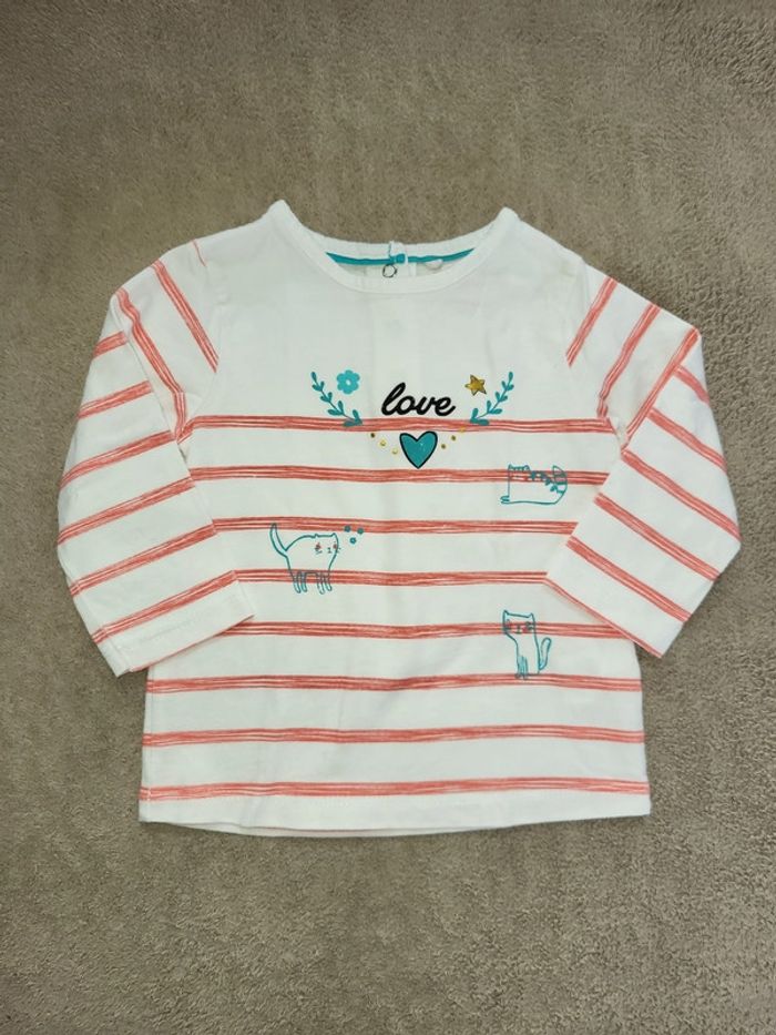 T-shirt fille 9 mois Orchestra