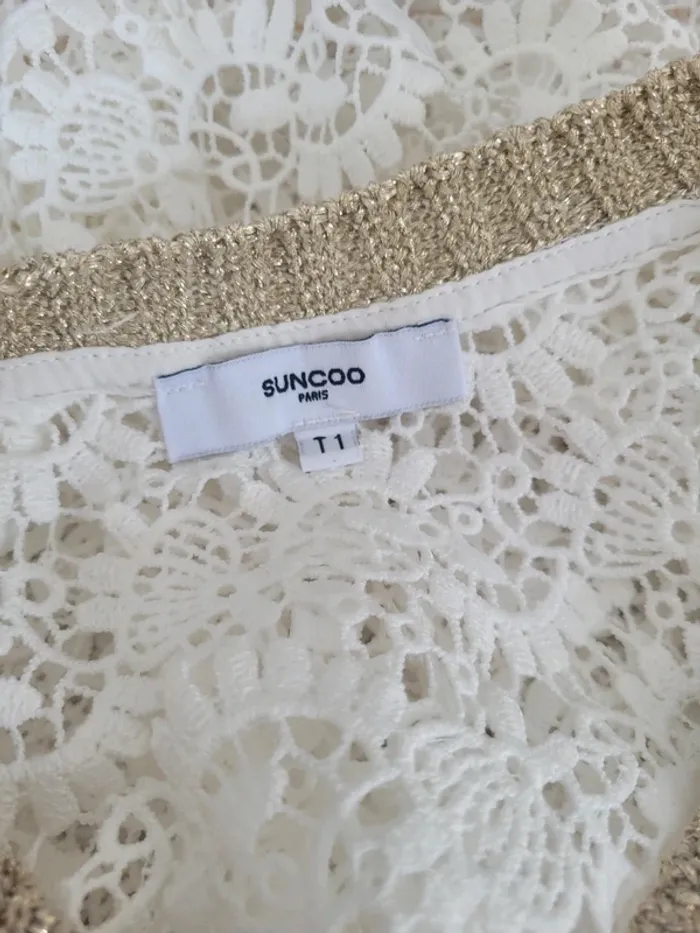 Top pull dentelle taille 1 S - photo numéro 4