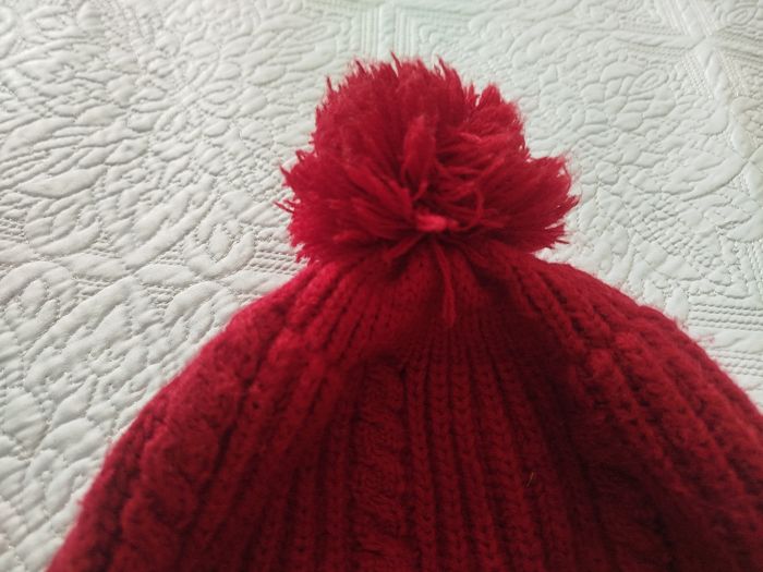 Bonnet bordeaux fille tu Etam - photo numéro 3