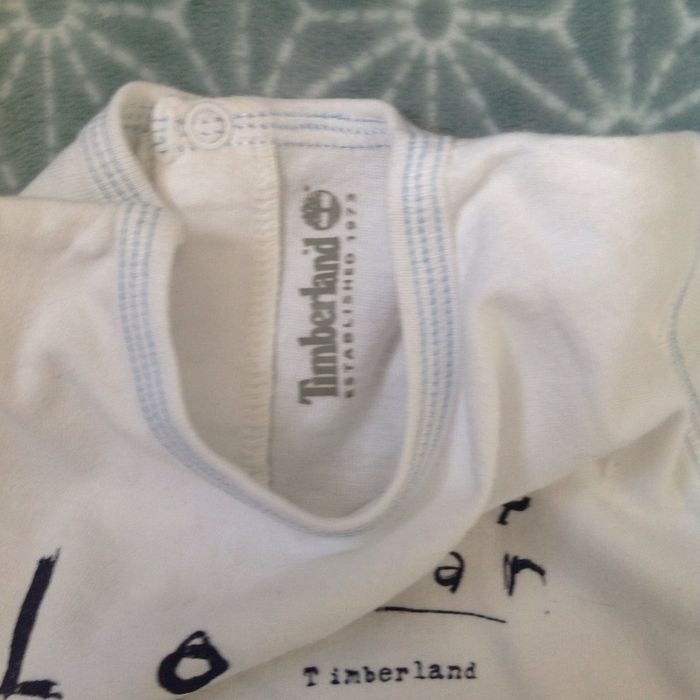 Tee-shirt Timberland Blanc - 18 mois - photo numéro 3