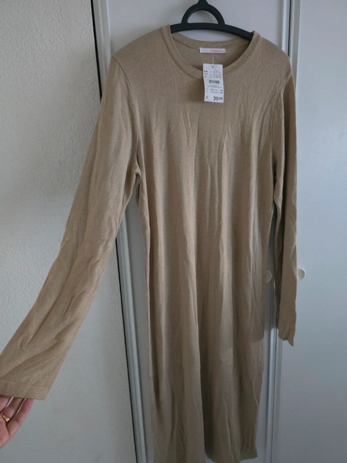 Robe pull camaïeu taille L avec étiquette