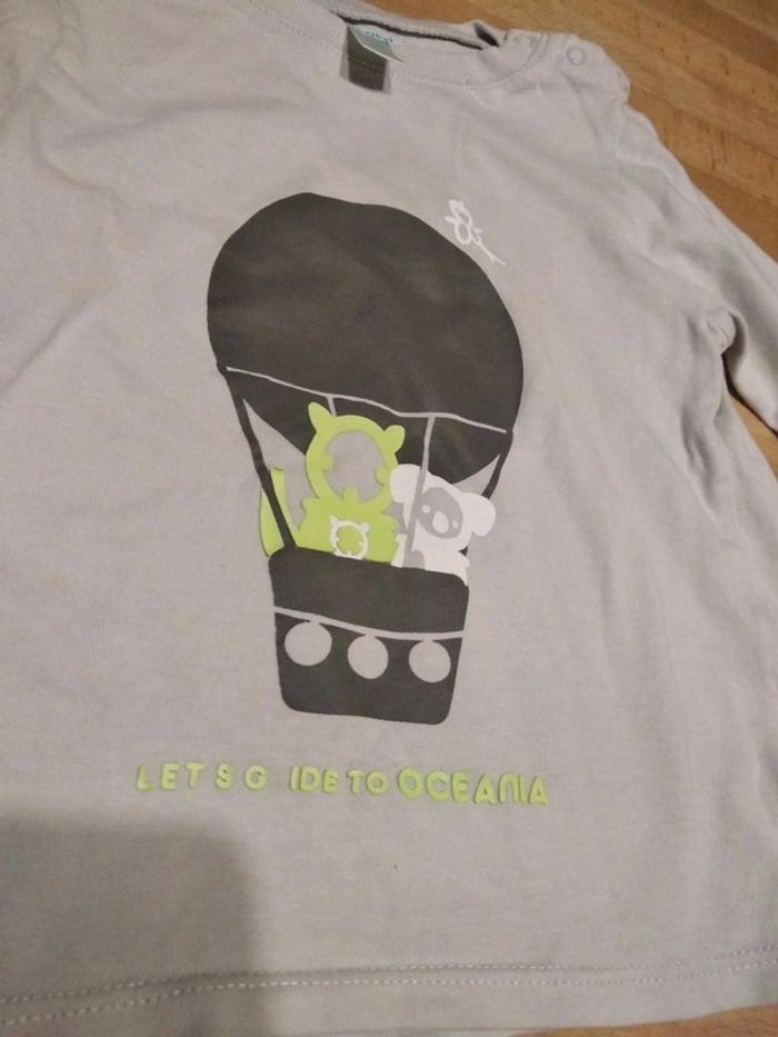 Tee shirt manches longues 18mois - photo numéro 2